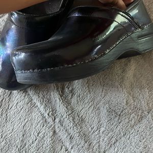 Black oil stained Dansko- size 37- reasonable offered considered :)